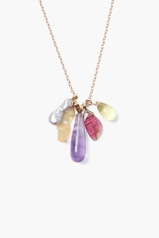 14k Amethyst Mix Kaleidoscope Necklace Women Chan Luu 14k Fine
