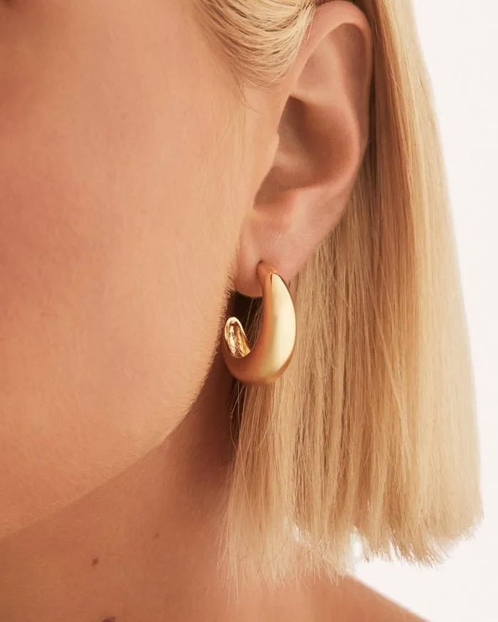 Accessories Billini Jewellery GETTY HOOP EARRING PACK GOLD PLATED 18K