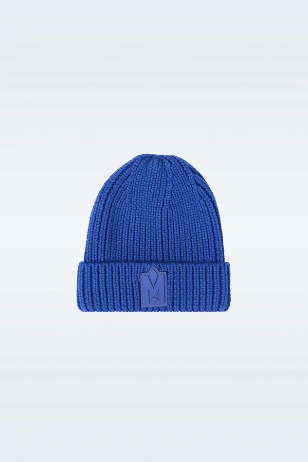 Accessories Kids Mackage JUDEKZ Handknit Toque With Ribbed Cuff For Kids Sapphire Accessories Kids Mackage JUDEKZ Handknit Toque With Ribbed Cuff For Kids Sapphire