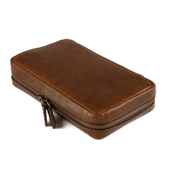 Accessories Men Billy Reid Kent Travel Kit Baldwin Oak