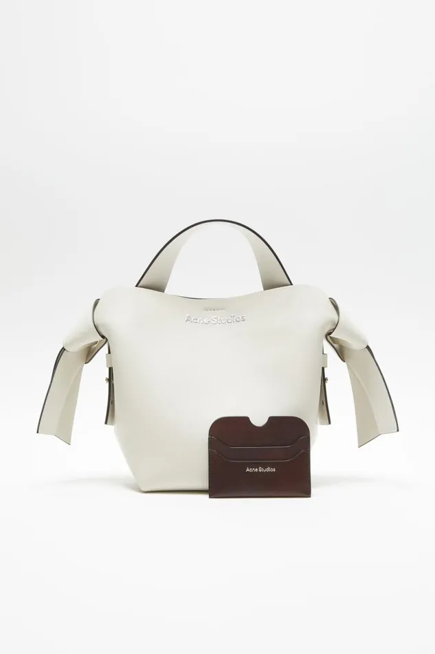 Acne Studios Leather Card Holder Dark Brown Women Small Leather Goods Acne Studios Leather Card Holder Dark Brown Women Small Leather Goods