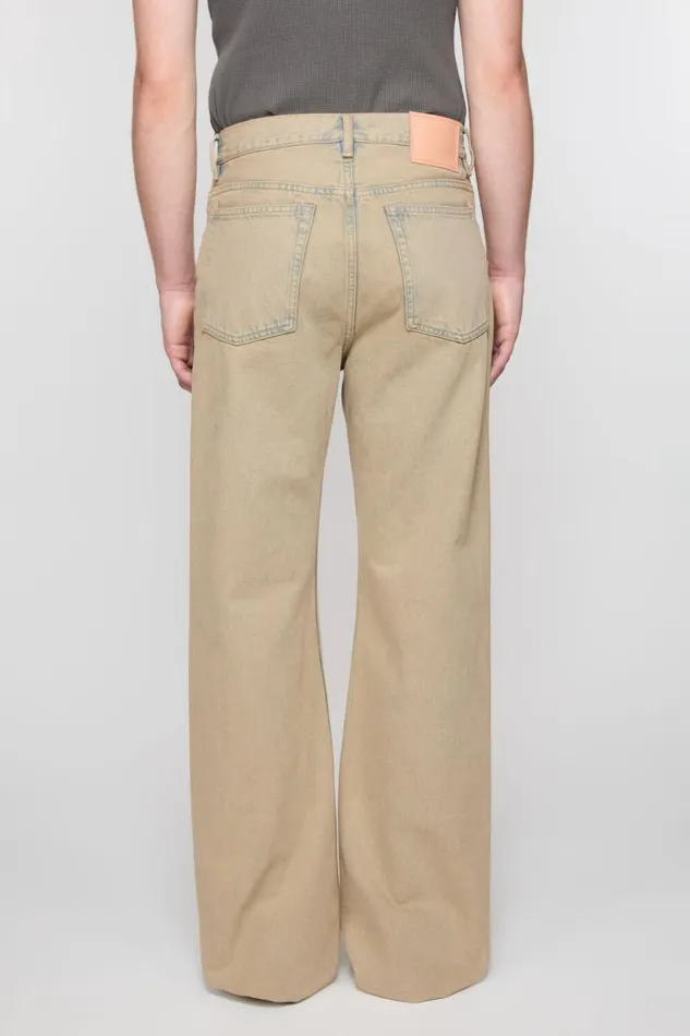 Acne Studios Loose Fit Jeans 8211 2021M Light Sand Men Jeans Acne Studios Loose Fit Jeans 8211 2021M Light Sand Men Jeans