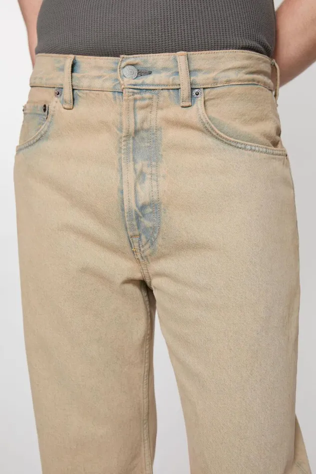 Acne Studios Loose Fit Jeans 8211 2021M Light Sand Men Jeans Acne Studios Loose Fit Jeans 8211 2021M Light Sand Men Jeans