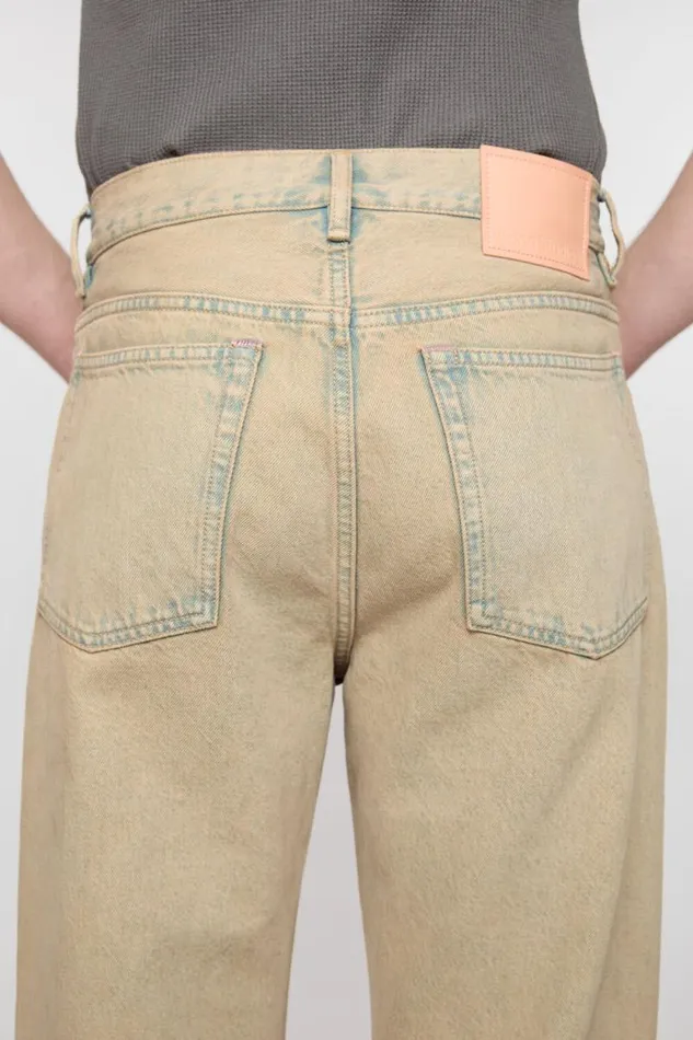 Acne Studios Loose Fit Jeans 8211 2021M Light Sand Men Jeans Acne Studios Loose Fit Jeans 8211 2021M Light Sand Men Jeans
