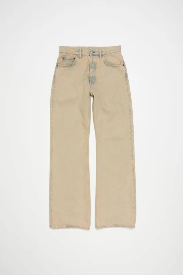 Acne Studios Loose Fit Jeans 8211 2021M Light Sand Men Jeans Acne Studios Loose Fit Jeans 8211 2021M Light Sand Men Jeans