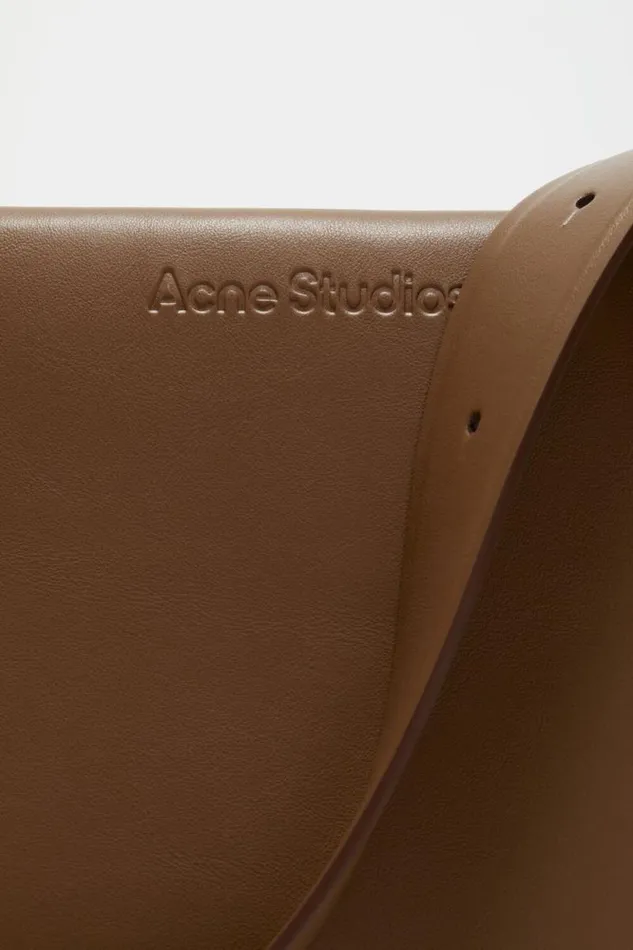 Acne Studios Musubi Shoulder Bag Camel Brown Men Bags