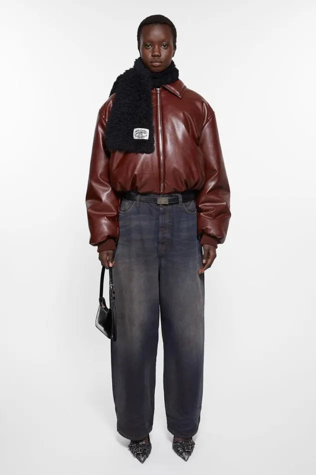 Acne Studios Platt Micro Shoulder Bag Black Women Bags