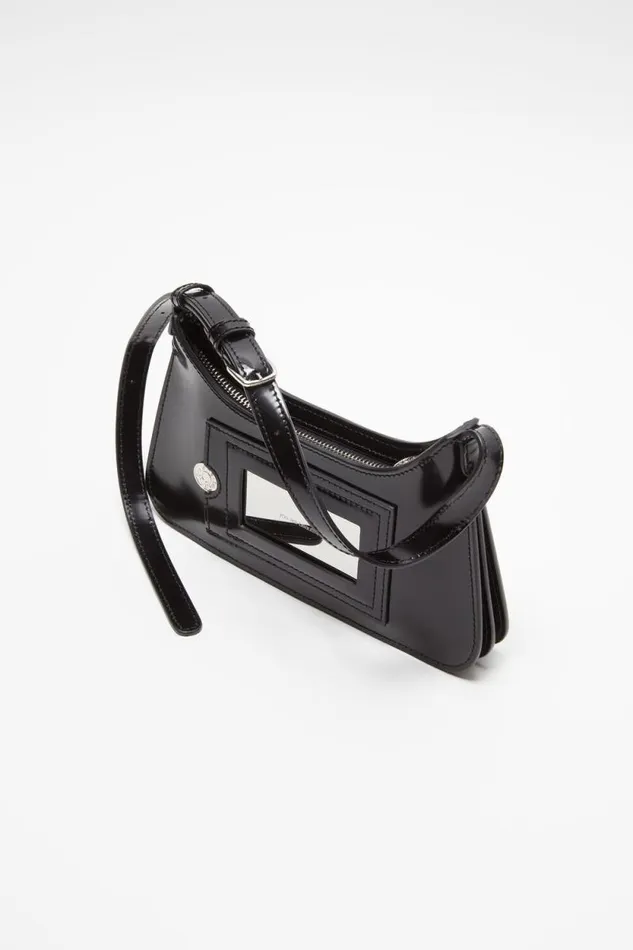 Acne Studios Platt Micro Shoulder Bag Black Women Bags