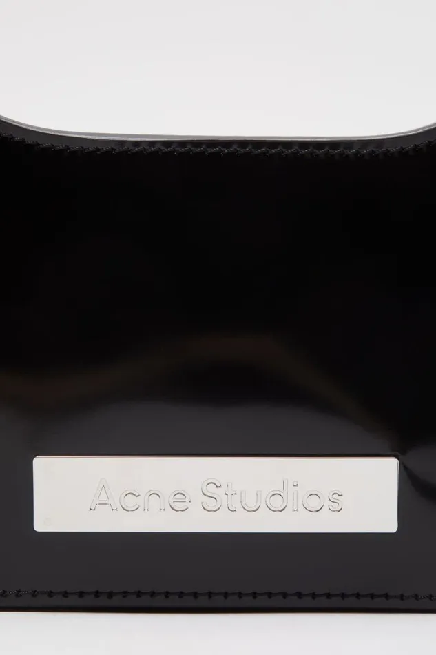 Acne Studios Platt Micro Shoulder Bag Black Women Bags
