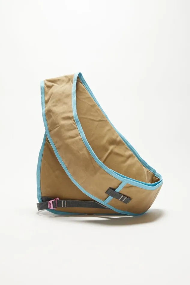 Acne Studios Sling Backpack Beigeblue Men Bags Acne Studios Sling Backpack Beigeblue Men Bags