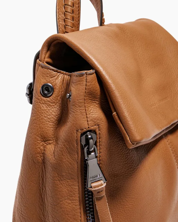 Aimee Kestenberg Backpacks Women Bali Backpack Chestnut Brown With Gunmetal