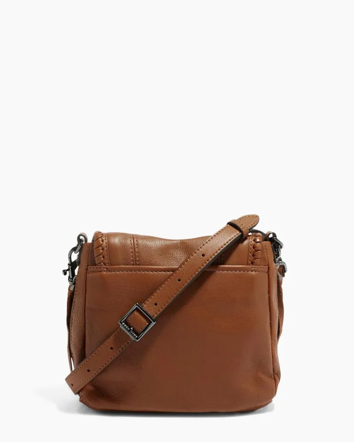 Aimee Kestenberg Crossbody Bags Women All For Love Mini Crossbody Chestnut Brown With Gunmetal