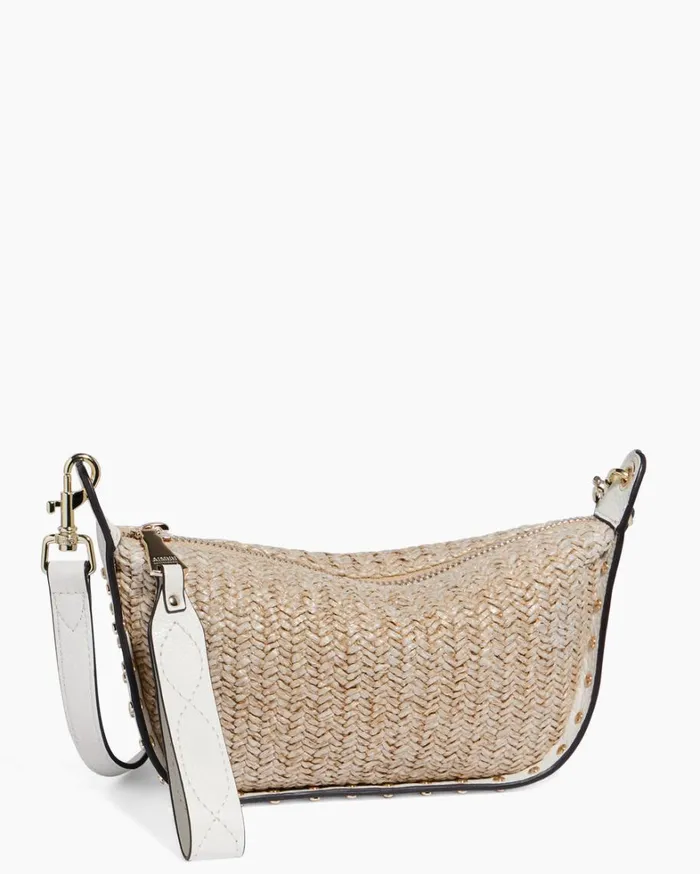 Aimee Kestenberg Crossbody Bags Women Hamilton Crossbody Raffia With Vanilla Ice