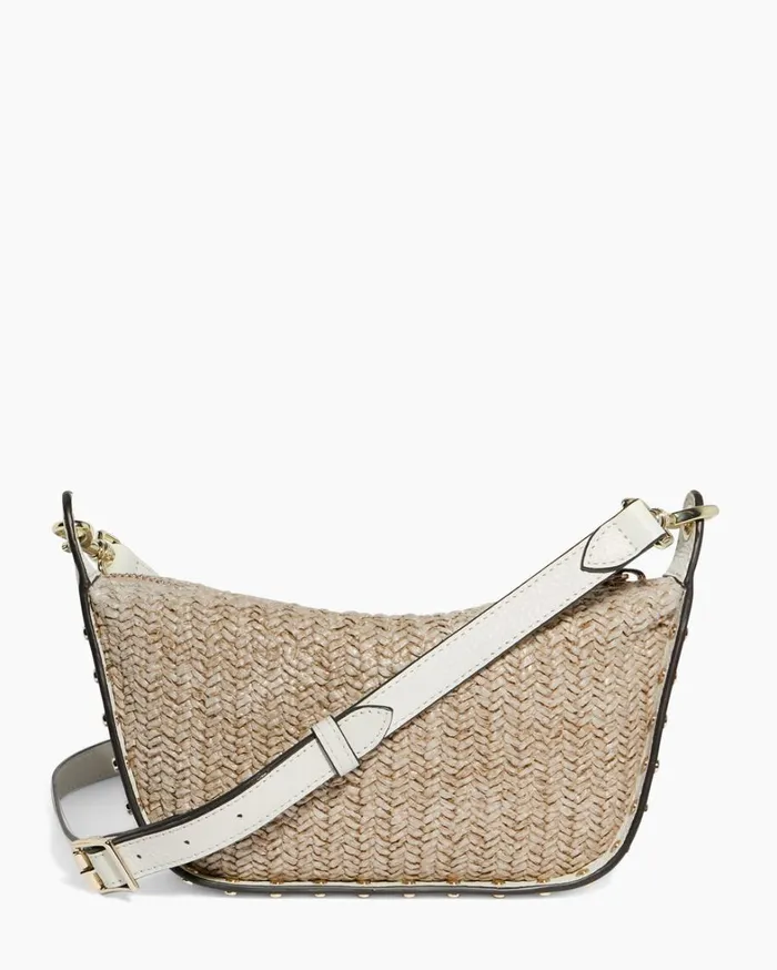 Aimee Kestenberg Crossbody Bags Women Hamilton Crossbody Raffia With Vanilla Ice