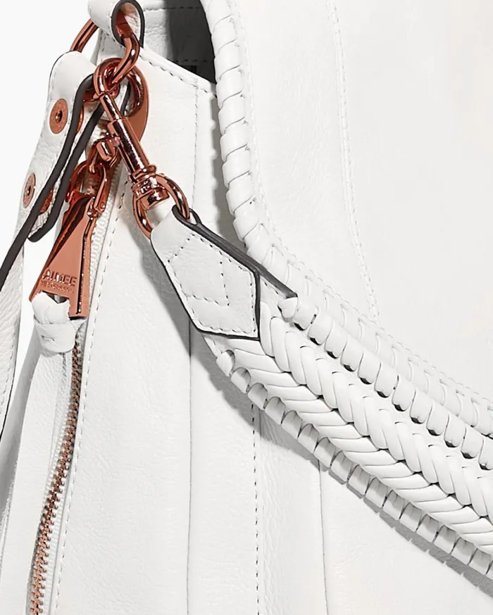 Aimee Kestenberg Satchels Women All For Love Convertible Shoulder Vanilla Ice With Chocolate Rose Gold