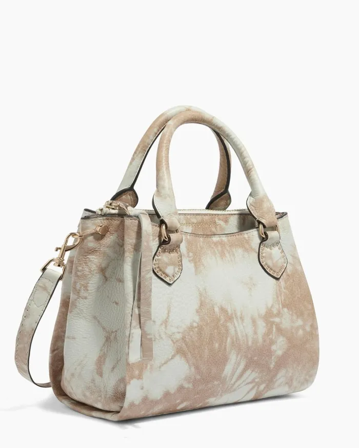 Aimee Kestenberg Satchels Women Classified Triple Entry Satchel Oat Tie Dye