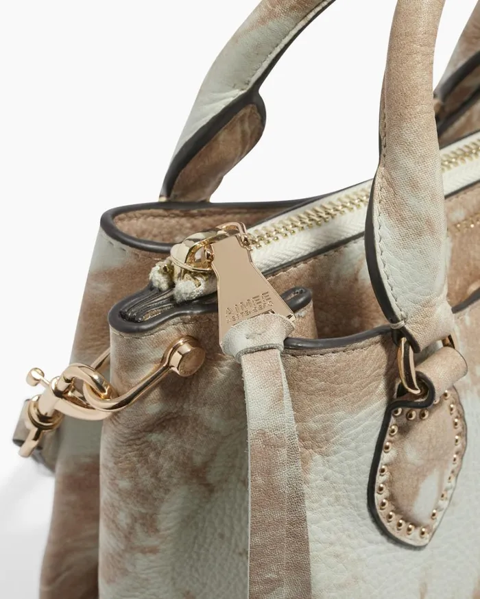 Aimee Kestenberg Satchels Women Classified Triple Entry Satchel Oat Tie Dye