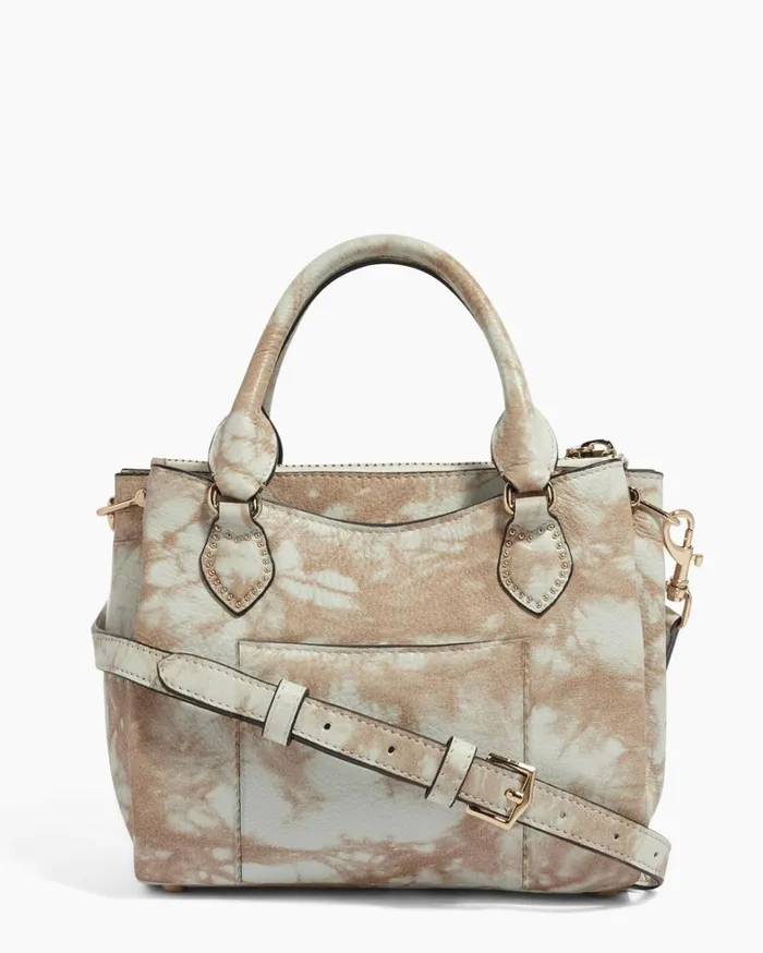 Aimee Kestenberg Satchels Women Classified Triple Entry Satchel Oat Tie Dye