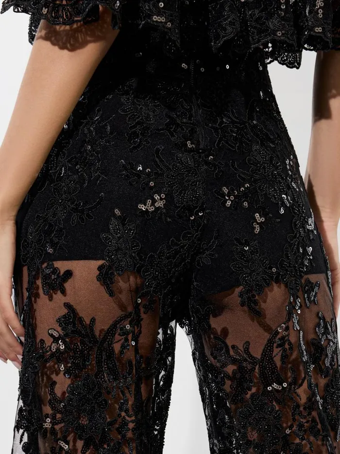 Alice Olivia Black Women Matching Sets