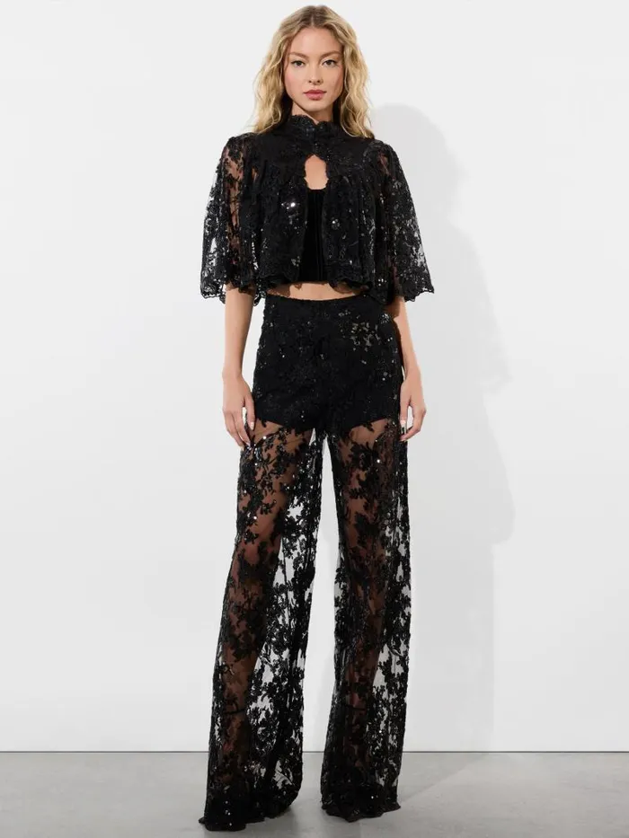 Alice Olivia Black Women Matching Sets