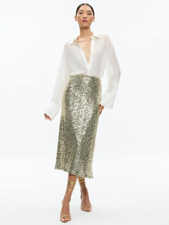 Alice Olivia Champagnesilver Women Matching Sets