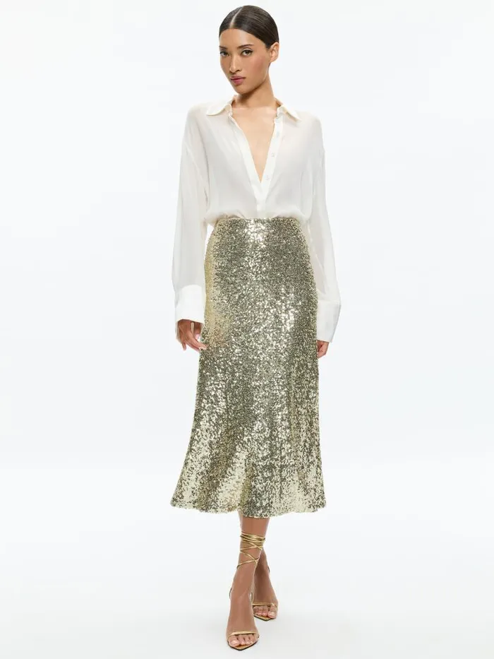 Alice Olivia Champagnesilver Women Matching Sets