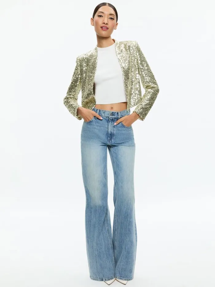 Alice Olivia Champagnesilver Women Matching Sets
