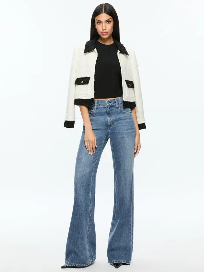 Alice Olivia Off Whiteblack Women Matching Sets