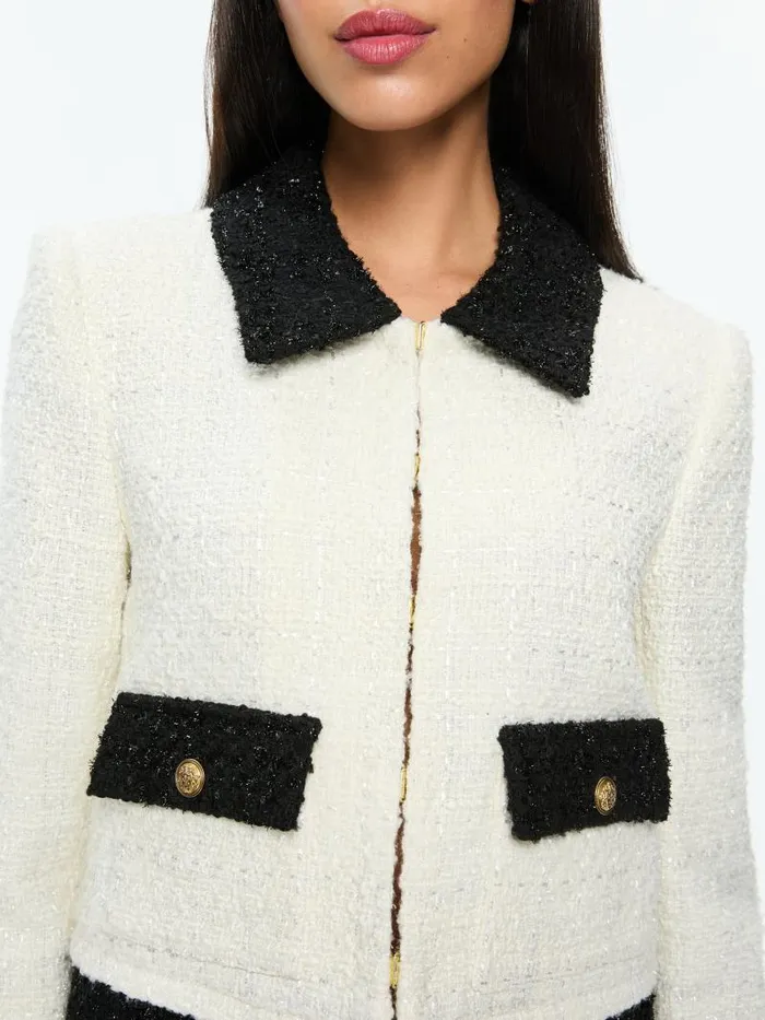 Alice Olivia Off Whiteblack Women Matching Sets