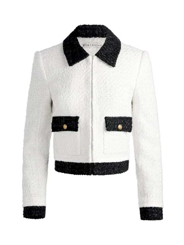 Alice Olivia Off Whiteblack Women Matching Sets