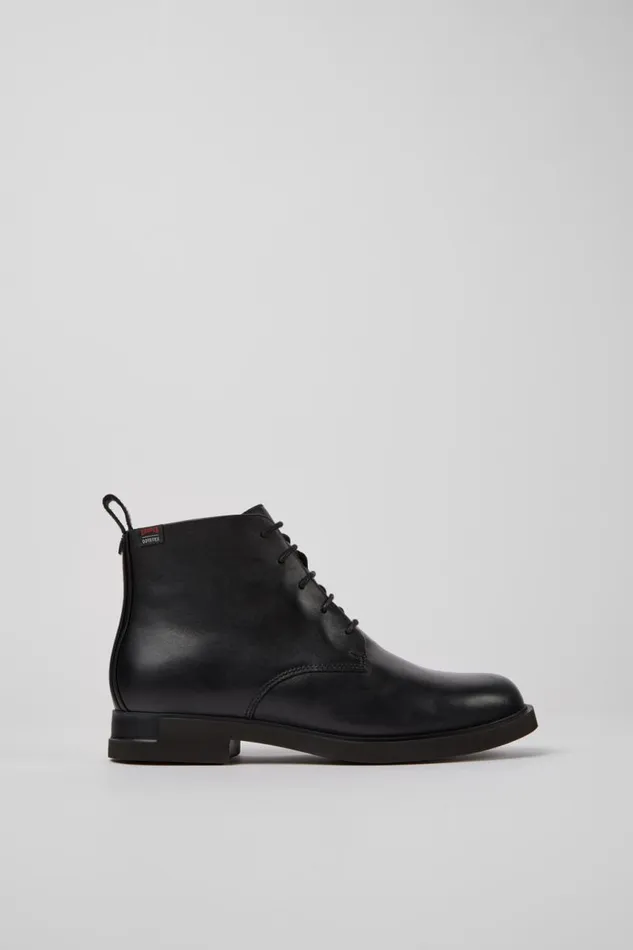 Ankle Boots Women Camper Iman GORETEX Black Lace Up Ankle Boot