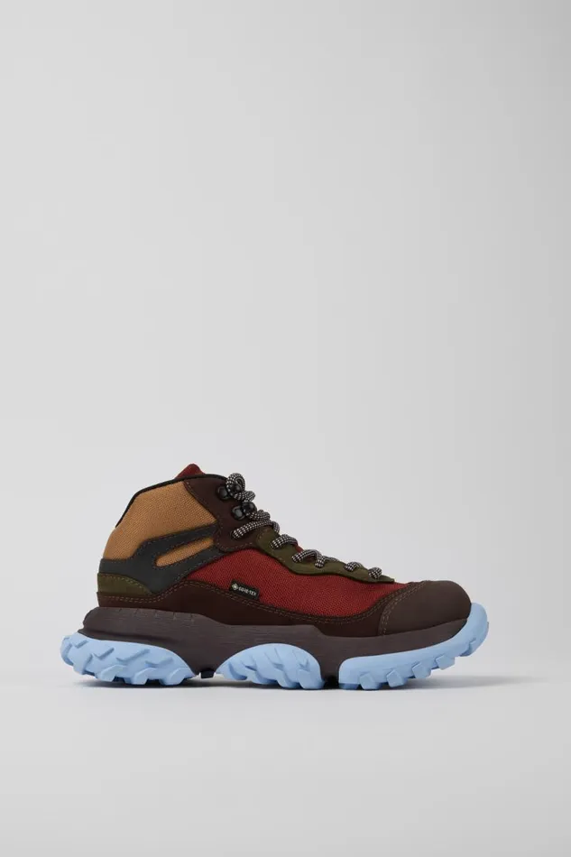 Ankle Boots Women Camper Karst Trek GORETEX Brown And Red Ankle Boots Ankle Boots Women Camper Karst Trek GORETEX Brown And Red Ankle Boots