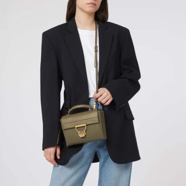 Arlettis Small Laurel Green Women Coccinelle Top Handle Bag Arlettis Small Laurel Green Women Coccinelle Top Handle Bag