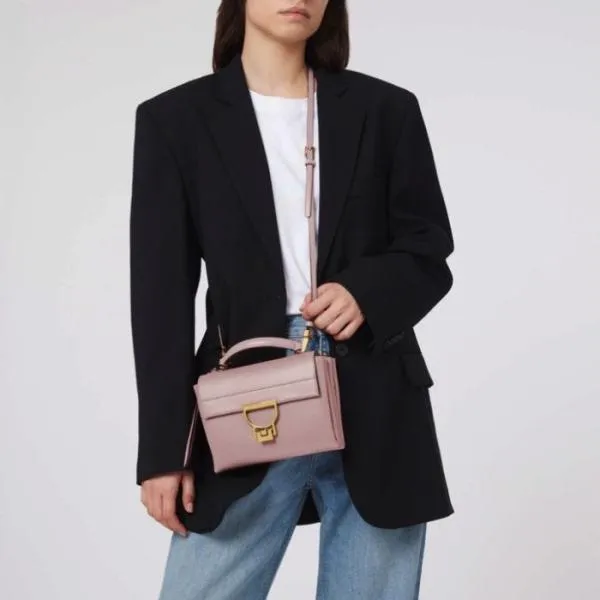 Arlettis Small Rosette Women Coccinelle Top Handle Bag