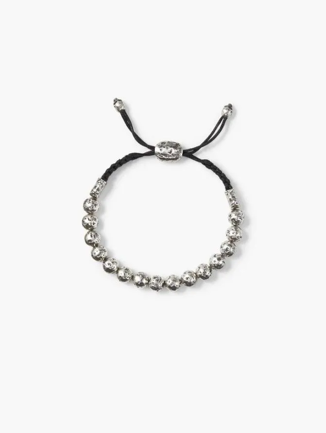 ARTISANAL SILVER BRACELET Silver Accessories John Varvatos Jewelry