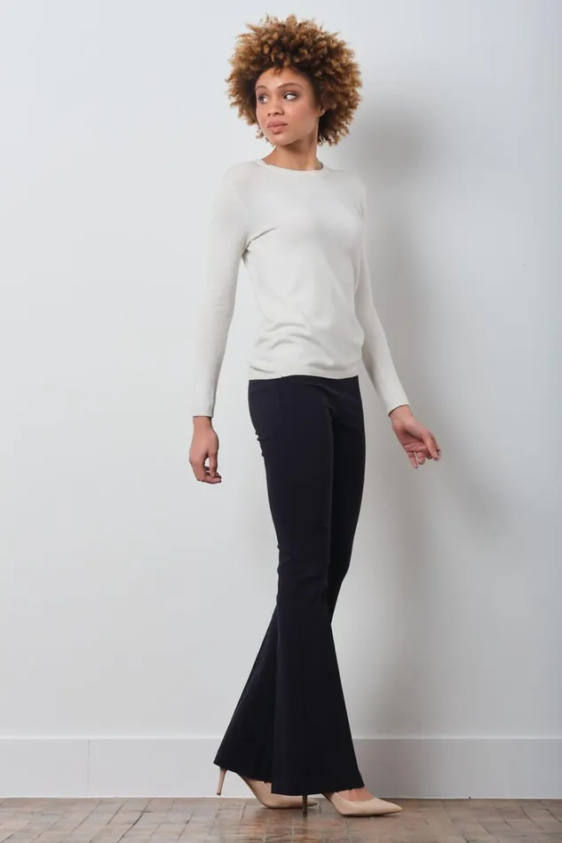 Avenue Montaigne BELLINI Signature Navy Women Pants