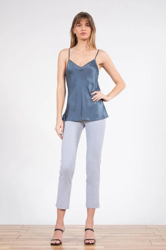 Avenue Montaigne BRIGITTE Chambray Women Pants