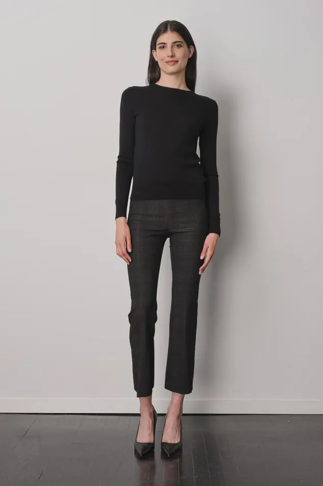 Avenue Montaigne LEO Flannel Hunting Women Pants