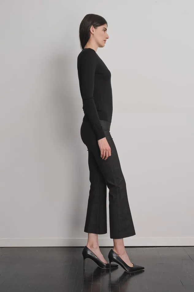 Avenue Montaigne LEO Flannel Hunting Women Pants