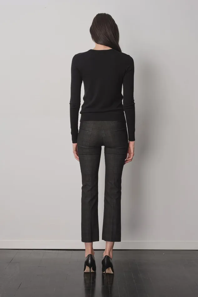 Avenue Montaigne LEO Flannel Hunting Women Pants