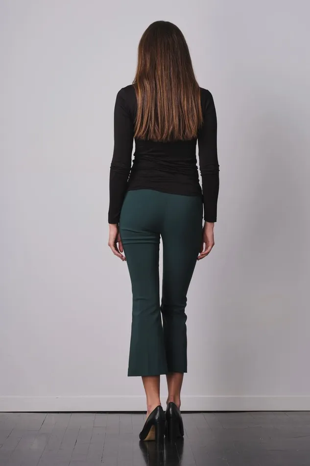 Avenue Montaigne LEO Signature Emerald Women Pants