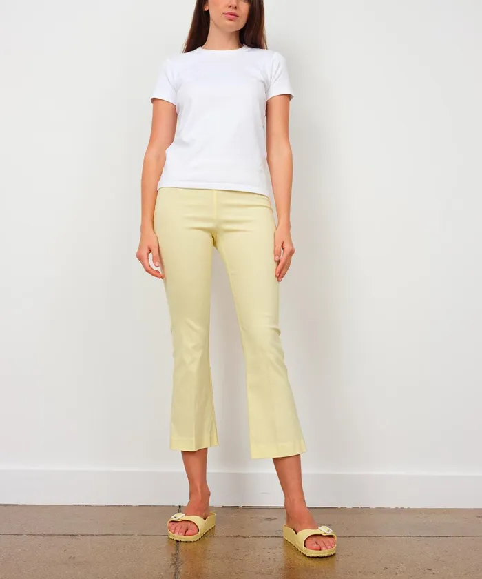 Avenue Montaigne LEO Signature Lemon Women Pants