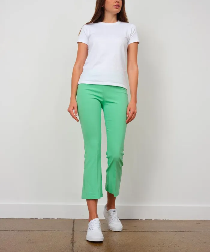 Avenue Montaigne LEO Signature Mint Women Pants