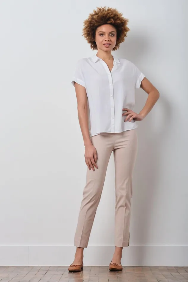 Avenue Montaigne PEGGY Signature Blush Women Pants