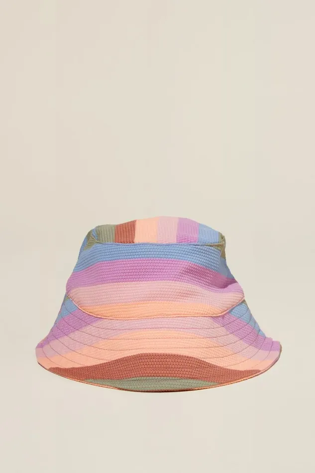 Baby Swimwear Cotton On Baby Swim Bucket Hat Popsiclemulti Stripe