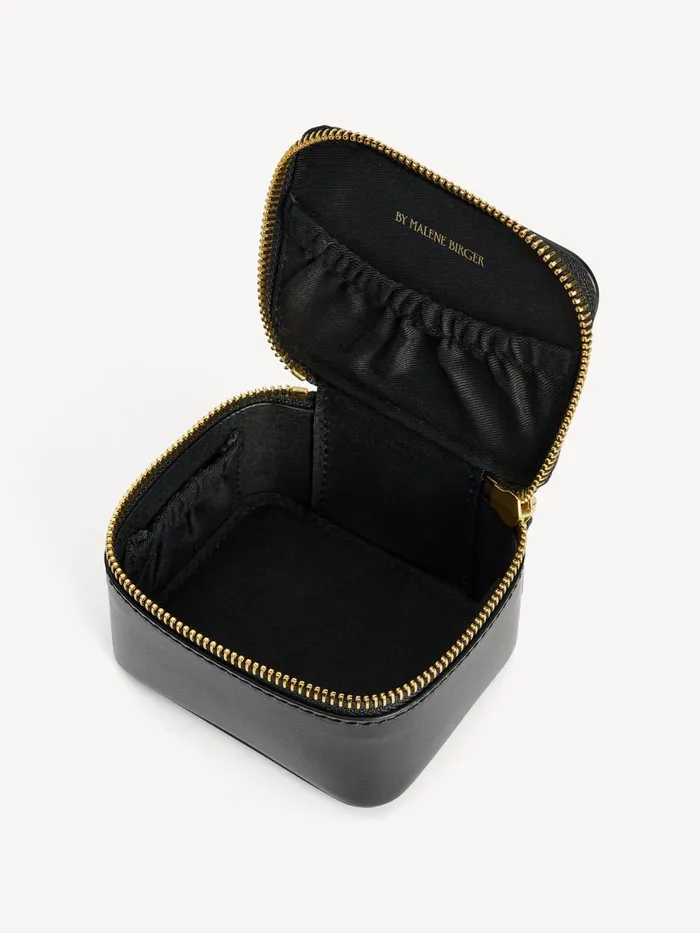 Beauty Bags Women By Malene Birger Aya Bijoux Jewellery Bag Black Beauty Bags Women By Malene Birger Aya Bijoux Jewellery Bag Black