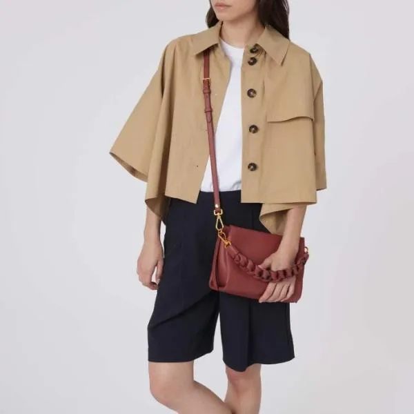 Boheme Small Brandygrenred Women Coccinelle Top Handle Bag Boheme Small Brandygrenred Women Coccinelle Top Handle Bag