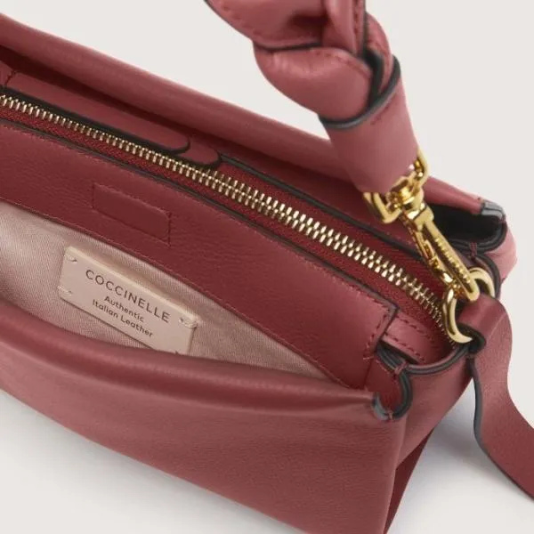 Boheme Small Brandygrenred Women Coccinelle Top Handle Bag Boheme Small Brandygrenred Women Coccinelle Top Handle Bag
