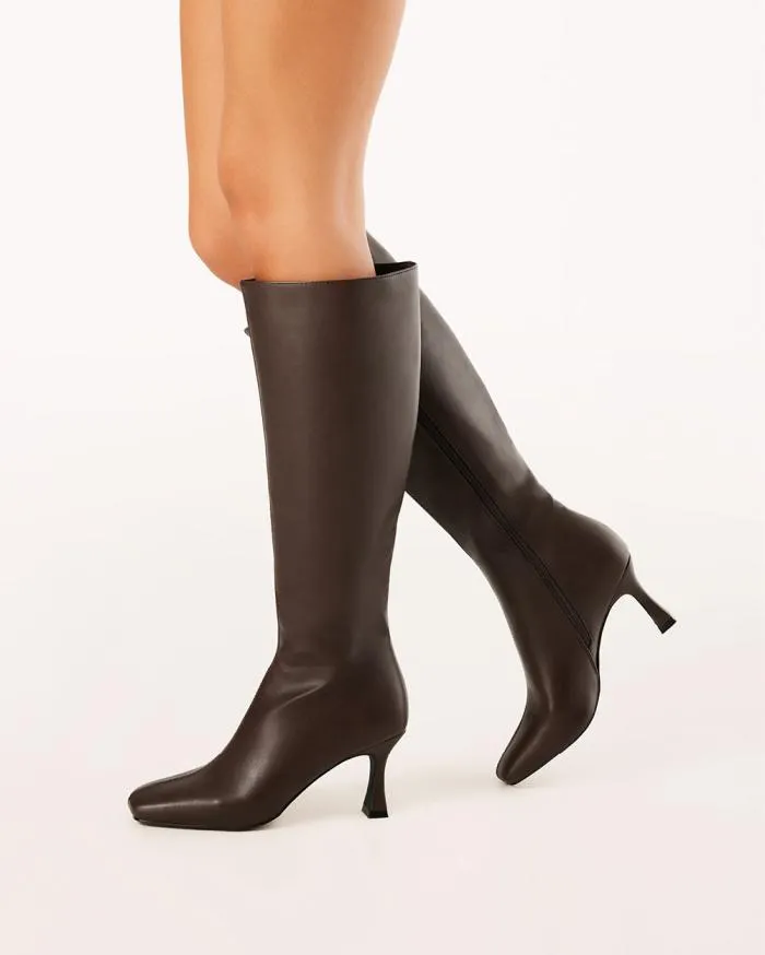 Boots Billini Knee High Boots CORBIN BRUNETTE