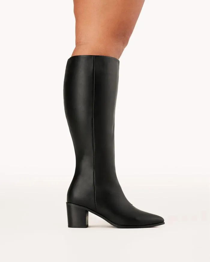 Boots Billini Knee High Boots GRANGER CURVE BLACK